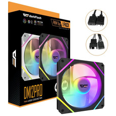 VENTILADOR AUXILIAR DM-12 120 PRO A-RGB NEGRO DARKFLASH (Espera 4 dias)-SX3 VENTILADOR AUXILIAR DM-12 120 PRO A-RGB NEGRO DARKFLASH (Espera 4 dias)